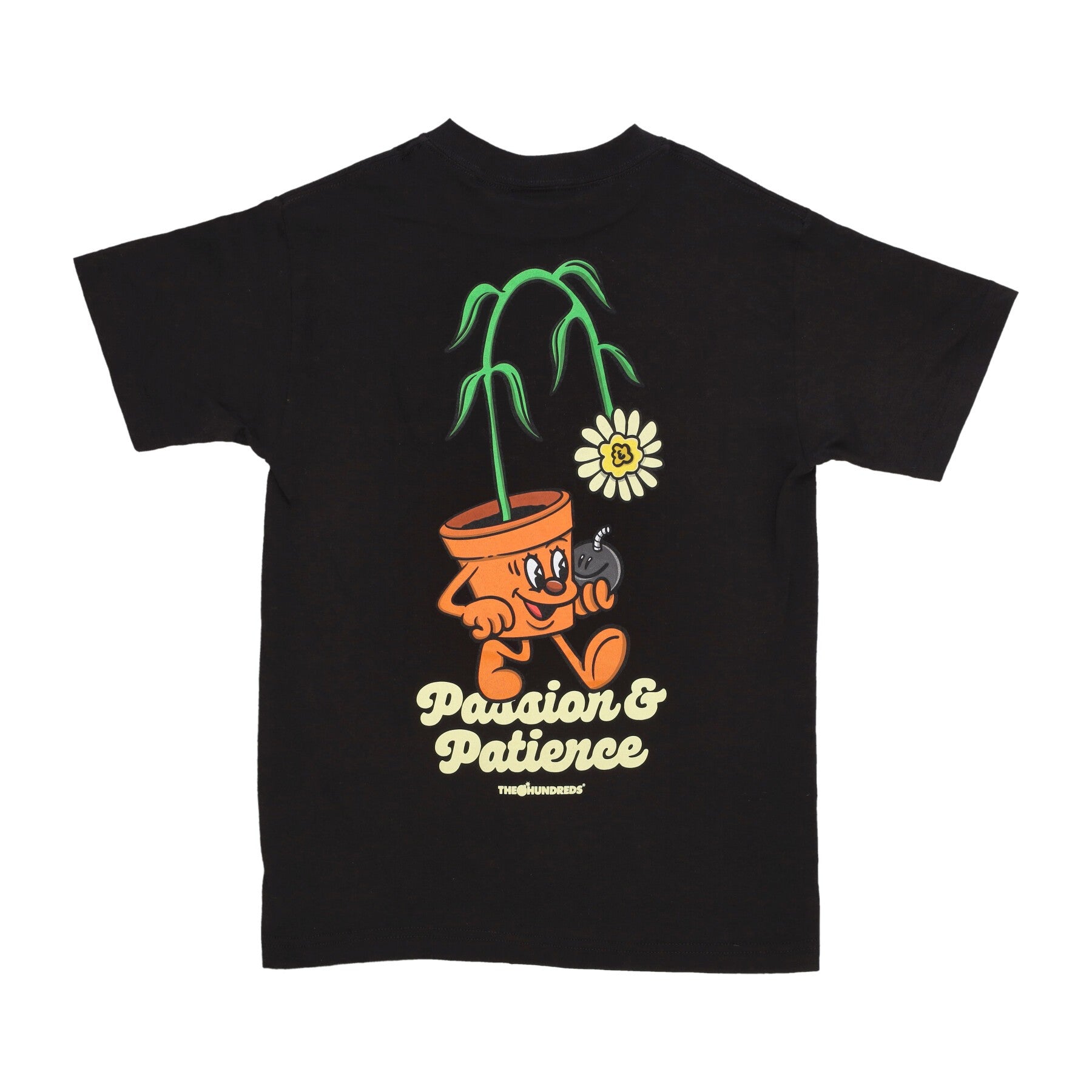 The Hundreds, Maglietta Uomo Passion & Pateince Tee, Black