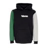 Vans, Felpa Cappuccio Uomo Colorblock Hoodie, Black/eden