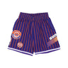 Mitchell & Ness, Pantaloncino Basket Uomo Nba Hometown Mesh Short Hardwood Classics Phosun, Purple/orange