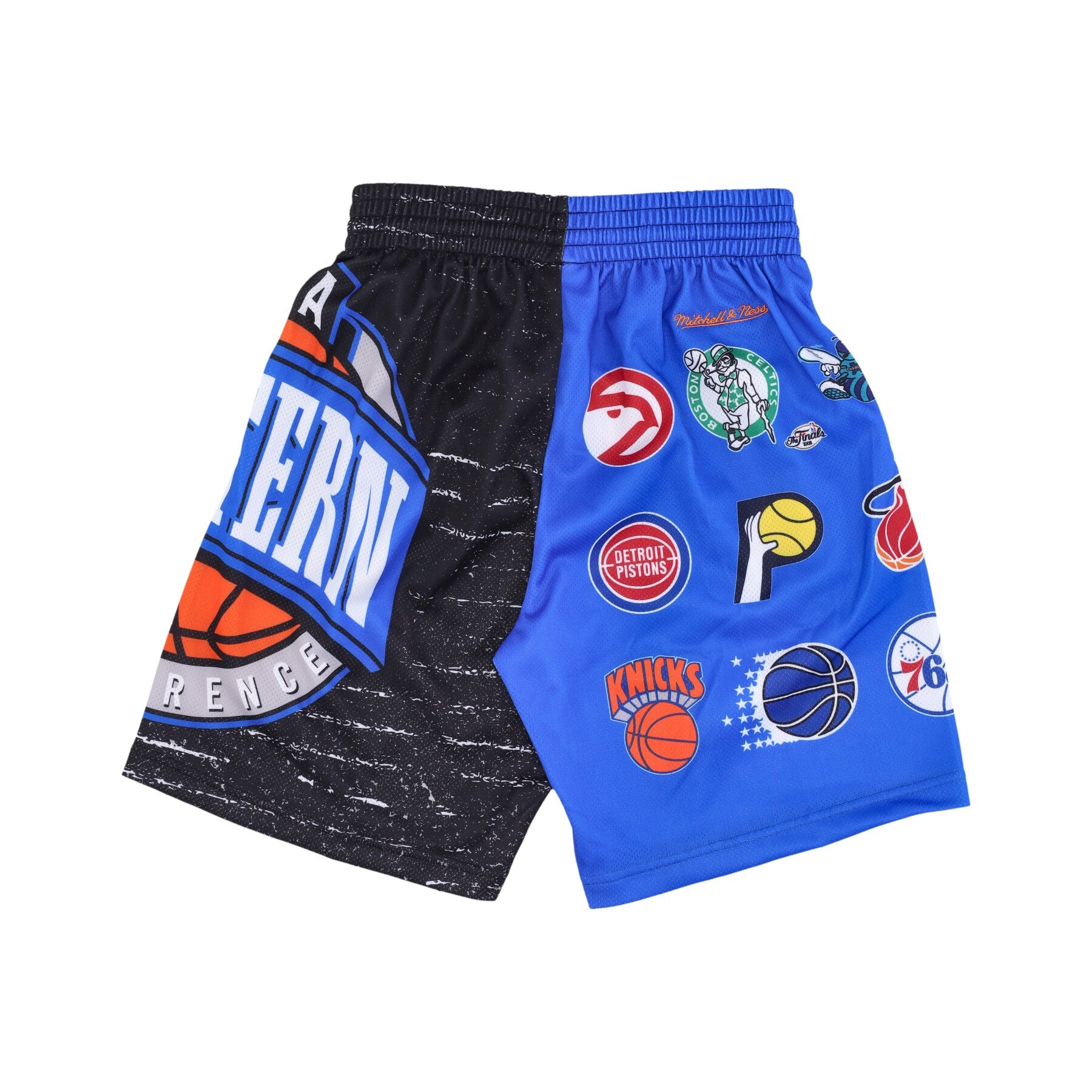 Mitchell & Ness, Pantaloncino Basket Uomo Nba Jumbotron 3.0 Shorts Hardwood Classics Team East, 