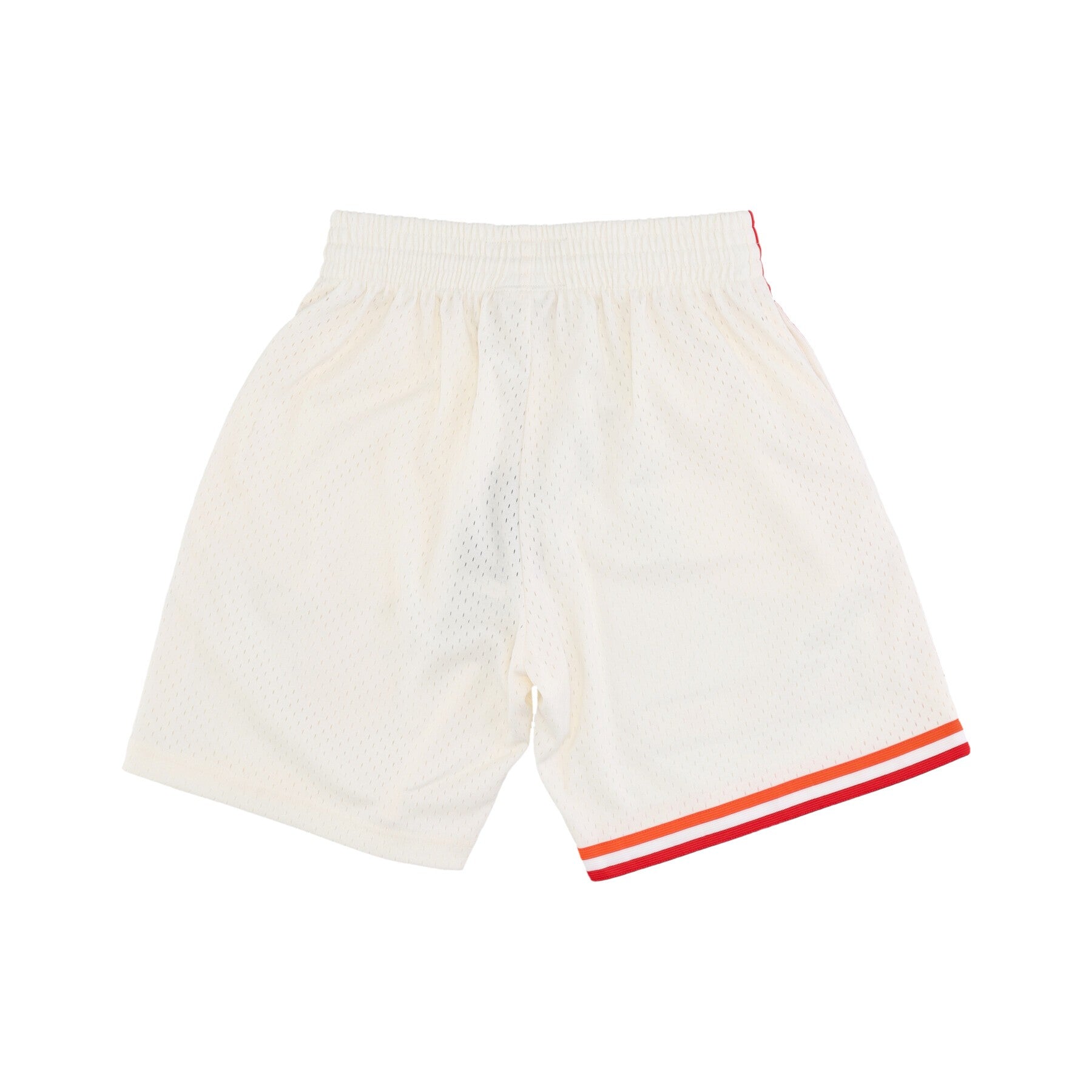 Mitchell & Ness, Pantaloncino Basket Uomo Nba Off White Team Color Swingman Shorts Hardwood Classics 1996 Miahea, 