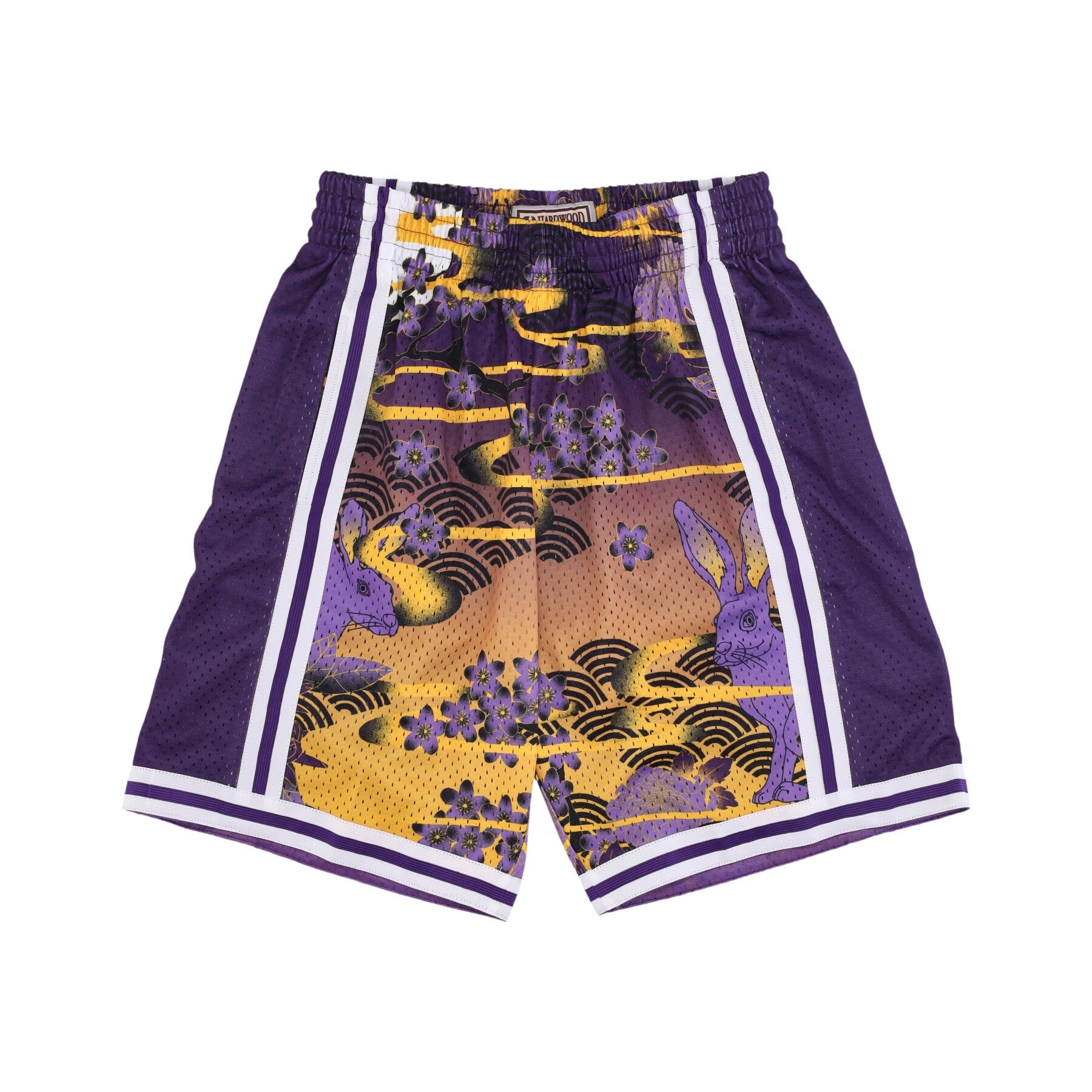 Mitchell & Ness, Pantaloncino Basket Uomo Nba Ah Swingman Short 5.0 Hardwood Classics 1996 Loslak, 