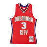 Mitchell & Ness, Canotta Basket Uomo Nba Swingman Jersey Hardwood Classics No 3 Chris Paul Neohor, Red