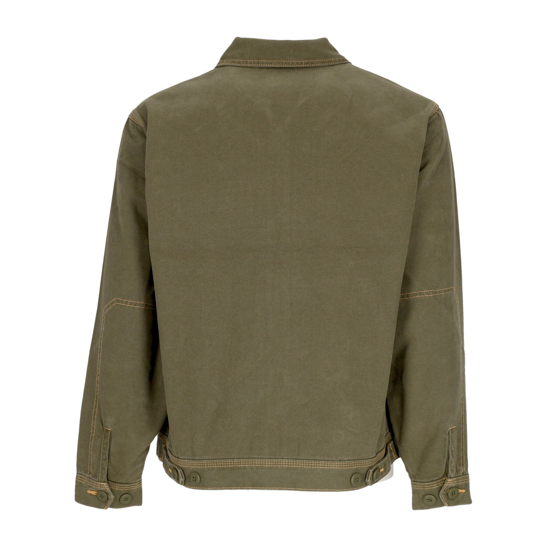 Giacca Coach Jacket Uomo Madras Duck Canvas Jacket Military Green