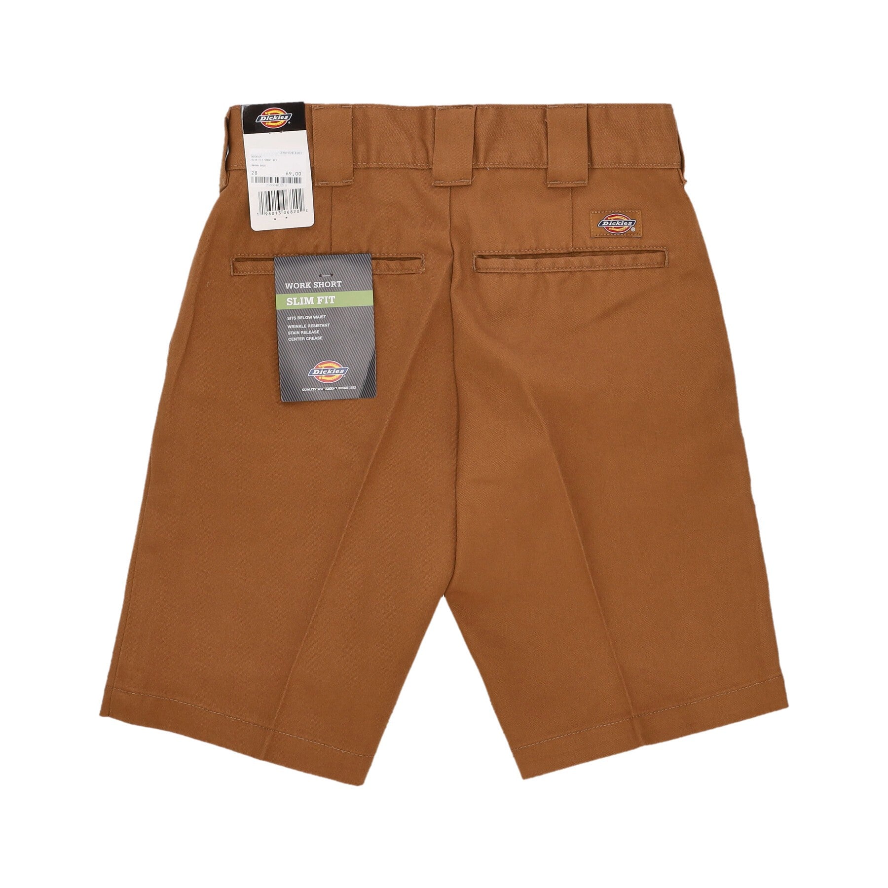 Dickies, Pantalone Corto Uomo Slim Fit Short Rec, 