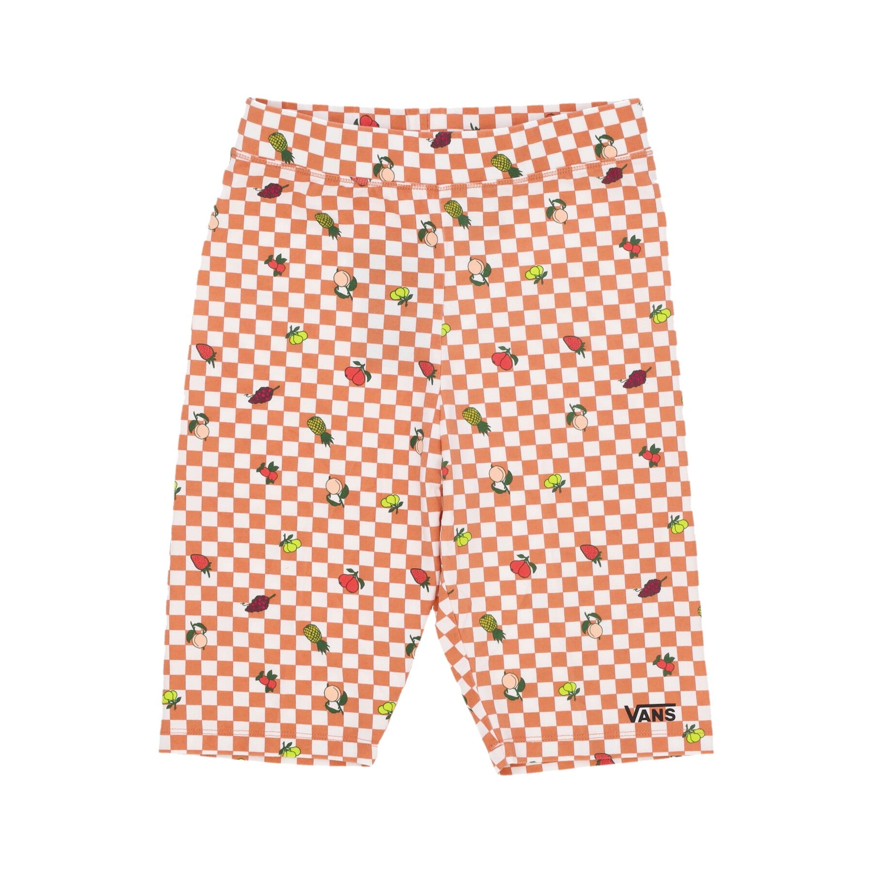 Vans, Pantaloncino Ciclista Donna Flying V Print Legging Short, Sun Baked/marshmallow