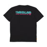 Timberland, Maglietta Uomo Back Graphic Tee, Black