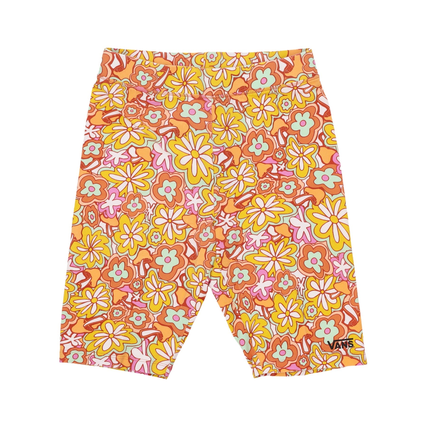 Vans, Pantaloncino Ciclista Donna Flying V Print Legging Short, Sun Baked