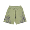 Phobia, Pantalone Corto Tuta Uomo Lightning Shorts, Green/grey