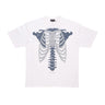 Phobia, Maglietta Uomo Skeleton Print Tee, Off White/grey