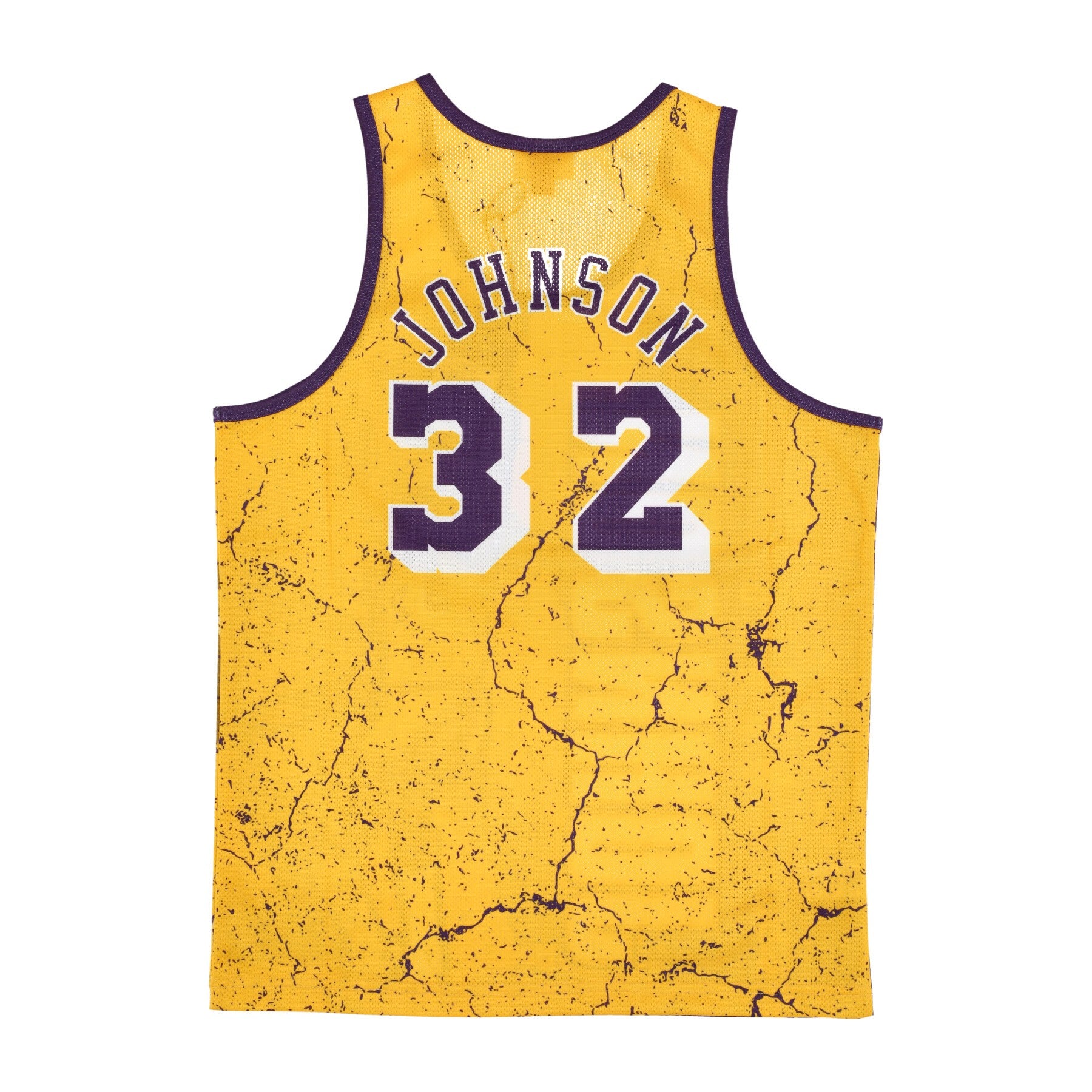 Mitchell & Ness, Canotta Tipo Basket Uomo Nba Burst Mesh Tank No 32 Magic Johnson Loslak, 