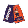 Mitchell & Ness, Pantaloncino Tipo Basket Uomo Nba Burst Mesh Short No 13 Steve Nash Phosun, Original Team Colors