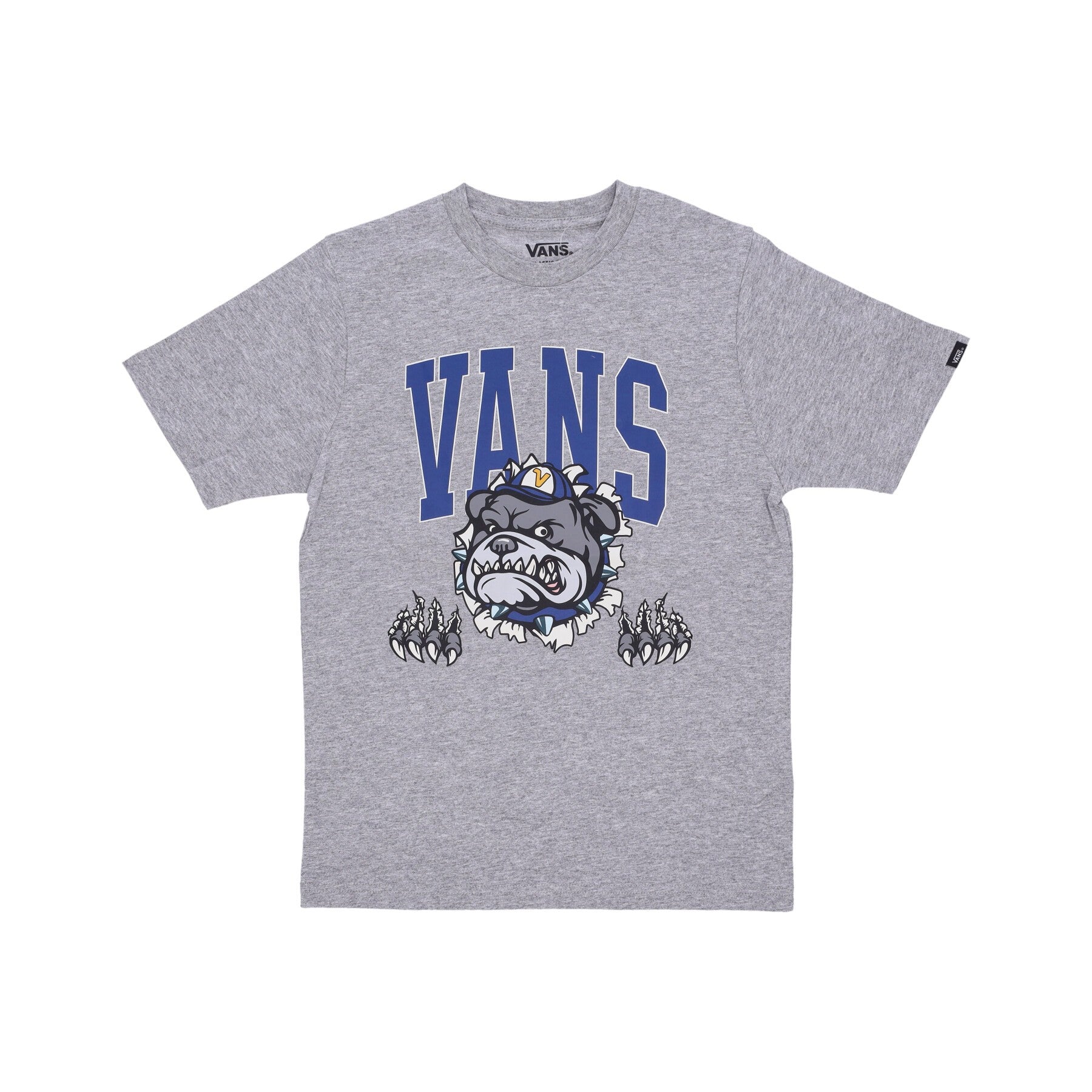 Vans, Maglietta Ragazzo Varsity Bulldog Tee, Athletic Heather