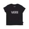 Vans, Maglietta Bambina Animal Logo Tee, Black