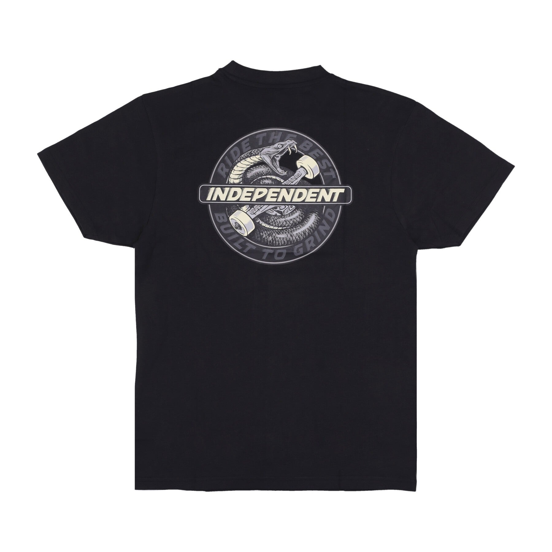 Independent, Maglietta Uomo Speed Snake Tee, Black