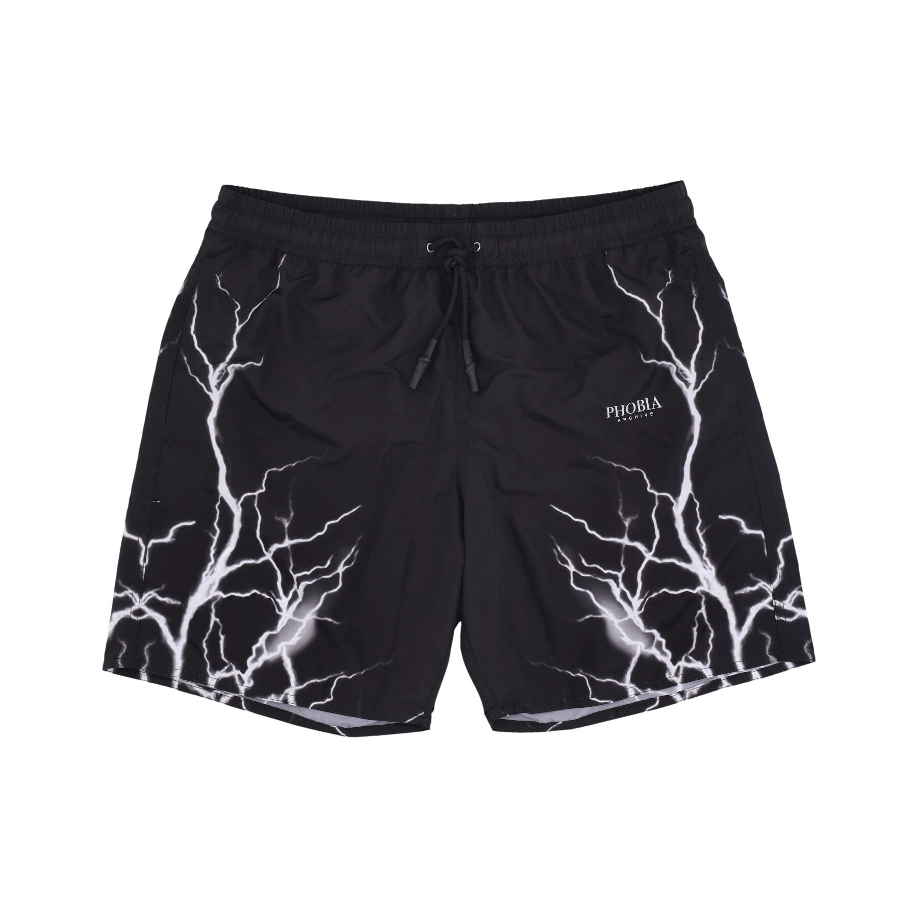 Phobia, Costume Pantaloncino Uomo Lightning Swimwear, Black/grey