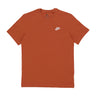 Nike, Maglietta Uomo Club Tee, Dark Russet