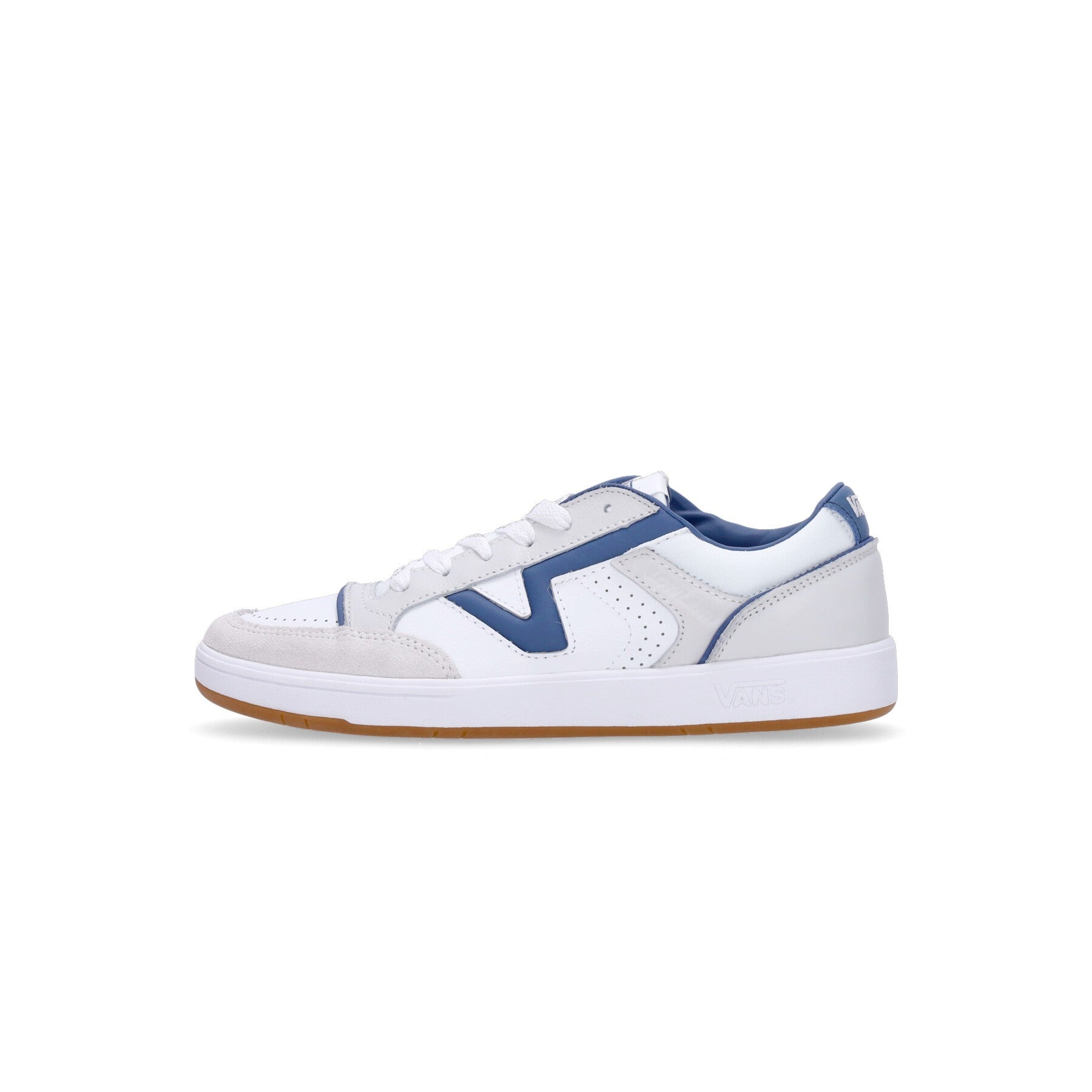 Vans, Scarpa Bassa Uomo Lowland Comfycush Jmp R Court, Navy/white