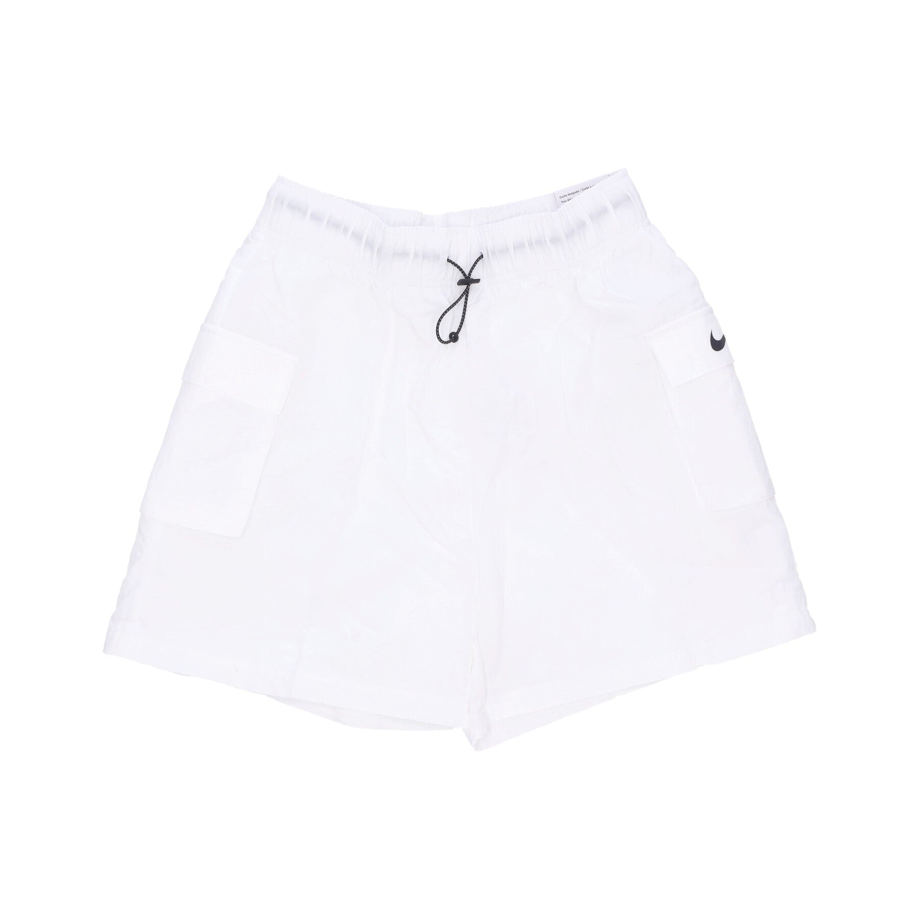 Women's Shorts Sportswear Essentials Woven High-rise Short Hemp/white