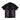 Vision Of Super, Camicia Manica Corta Uomo Flames Shirt, Black/purple