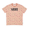 Vans, Maglietta Donna Fruit Checkerboard Oversized Tee, Sun Baked