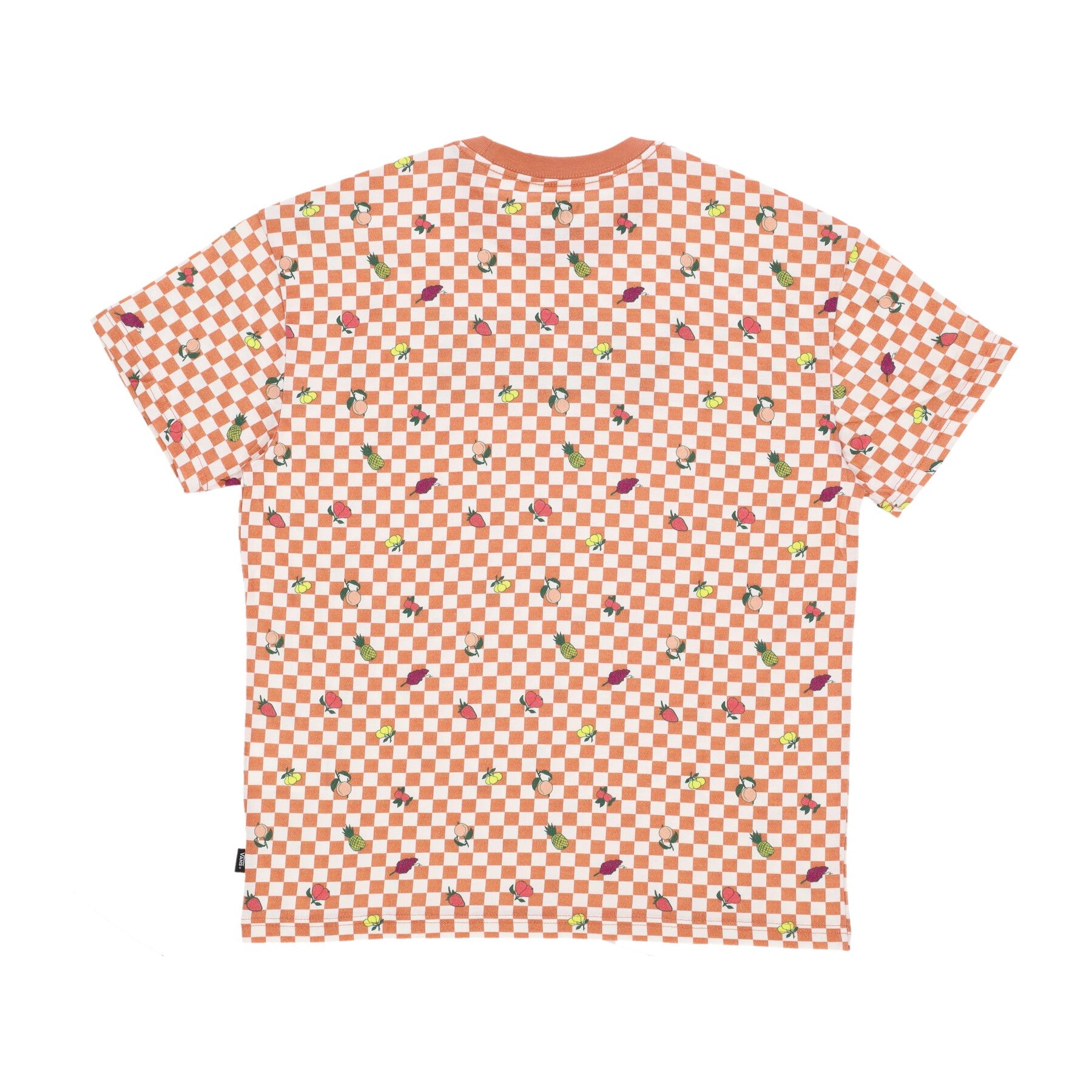 Vans, Maglietta Donna Fruit Checkerboard Oversized Tee, 