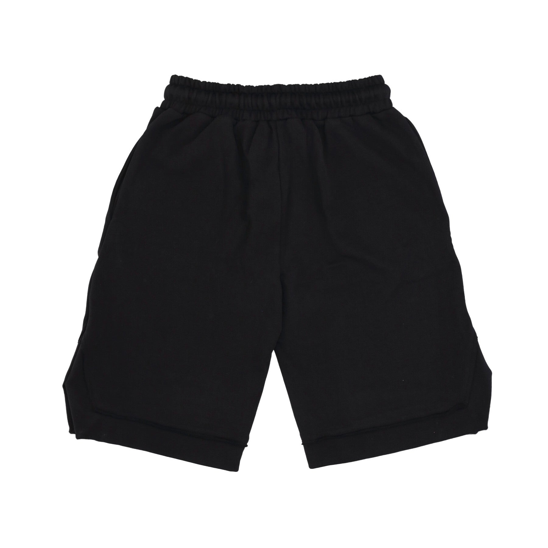 Pantalone Corto Tuta Uomo Colored Logo Short Black/orange