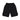 Pantalone Corto Tuta Uomo Colored Logo Short Black/orange