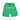 Pantalone Corto Tuta Uomo Colored Logo Short Green/white