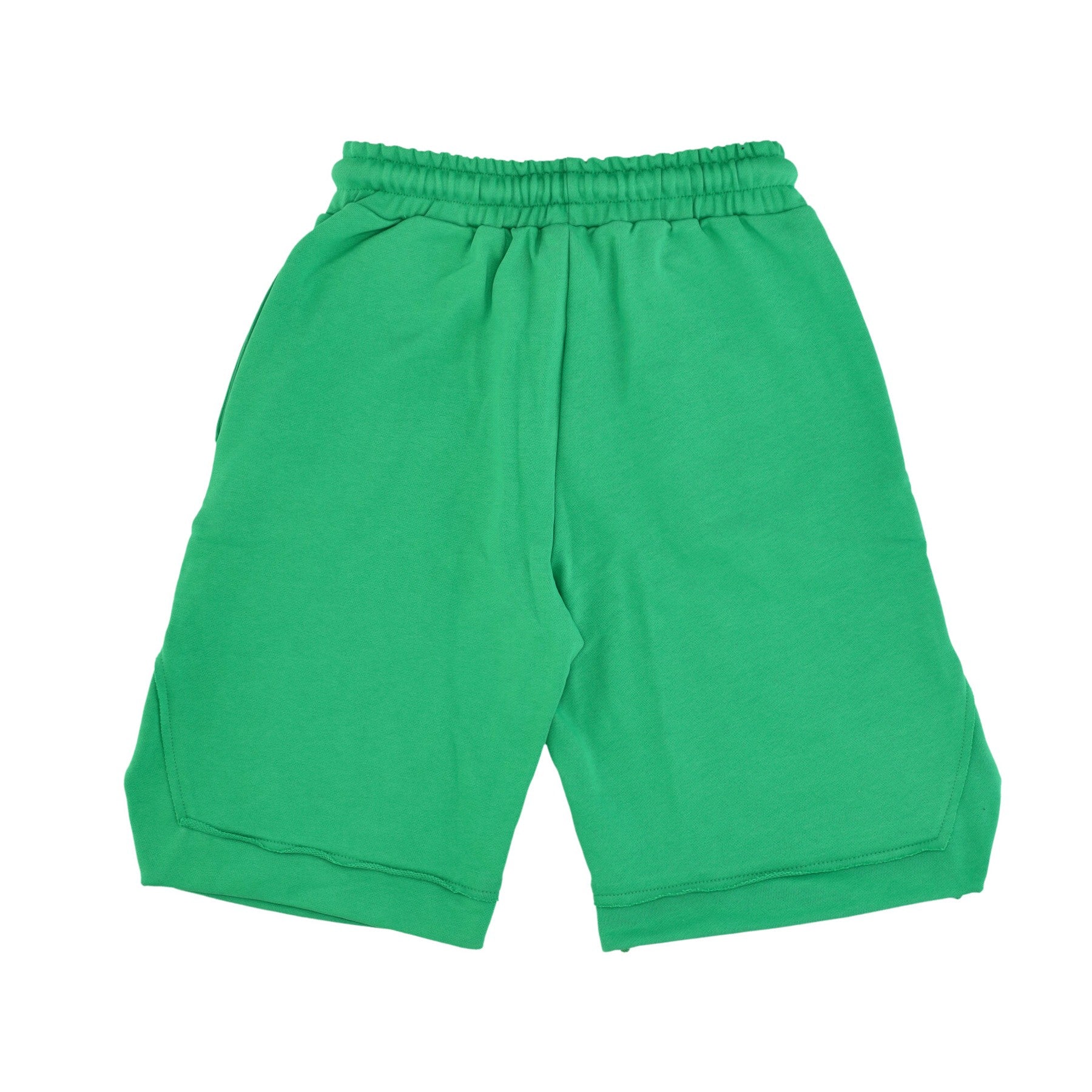 Pantalone Corto Tuta Uomo Colored Logo Short Green/white