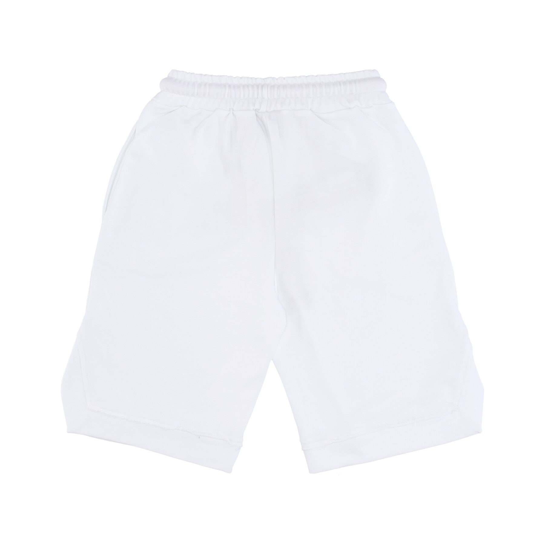 Pantalone Corto Tuta Uomo Colored Logo Short White/black