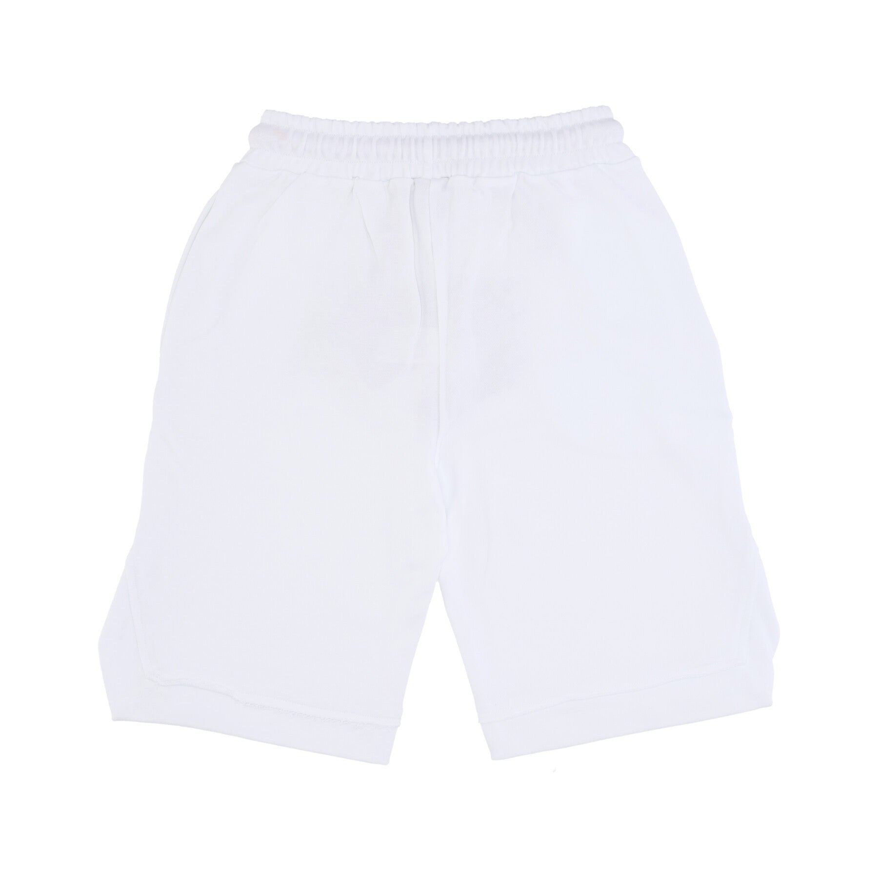 Pantalone Corto Tuta Uomo Colored Logo Short White/green