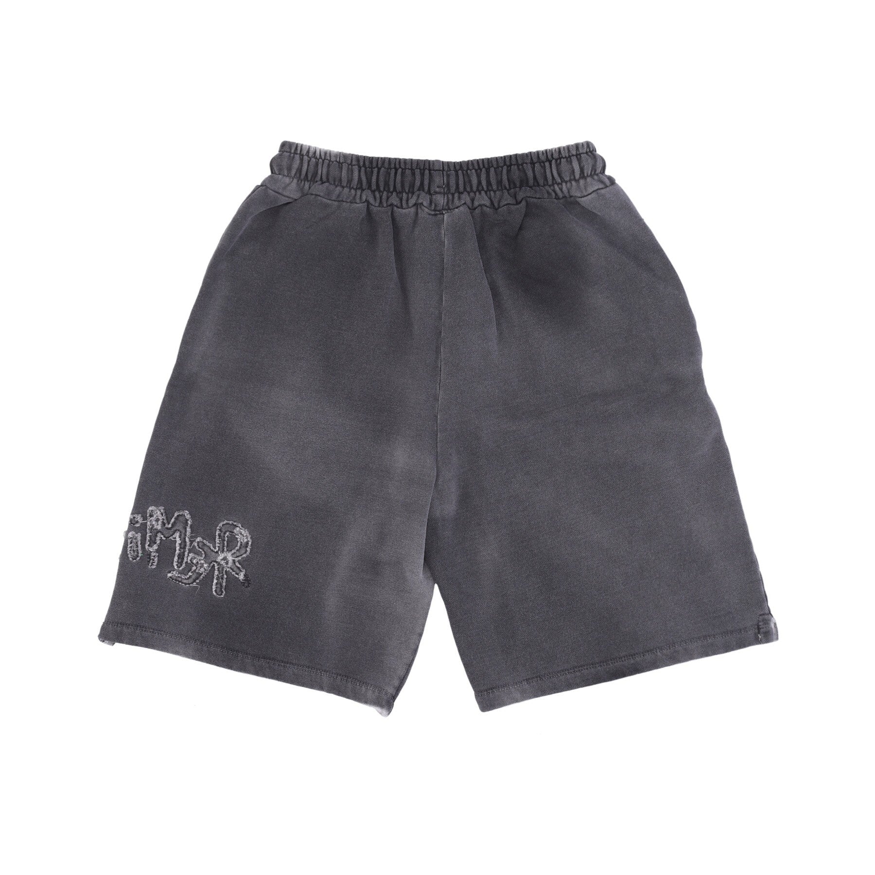 Pantalone Corto Tuta Uomo Washed Logo Short Black