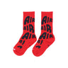 Nike, Calza Media Uomo Everyday Essentials Crew Sock, University Red/white