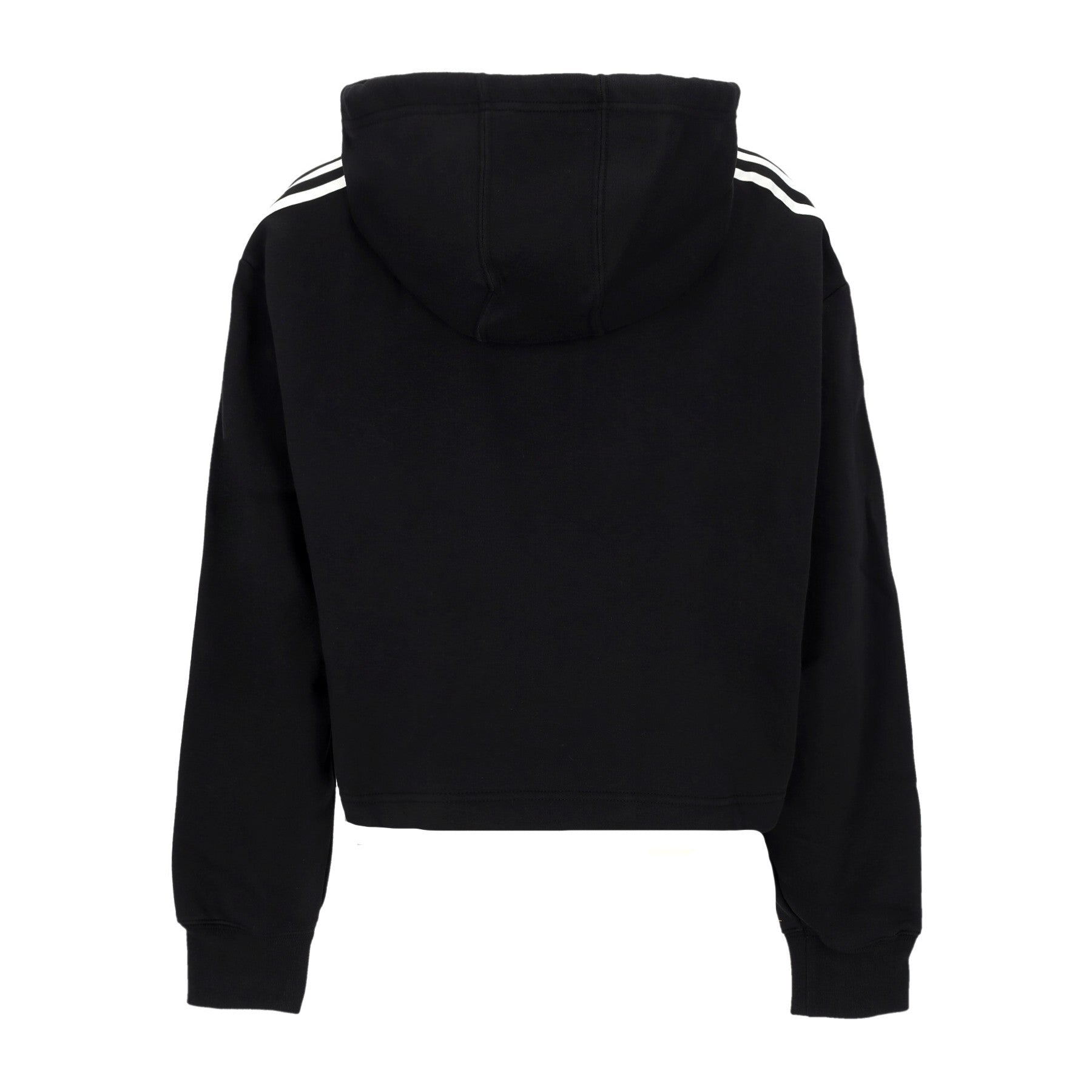 Adidas, Felpa Cappuccio Corta Donna Cropped Hoodie, 