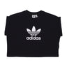 Adidas, Maglietta Donna Classics Short Trefoil Tee, Black