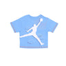 Jordan, Maglietta Ragazza Jumpman Sun Rise Tee, University Blue