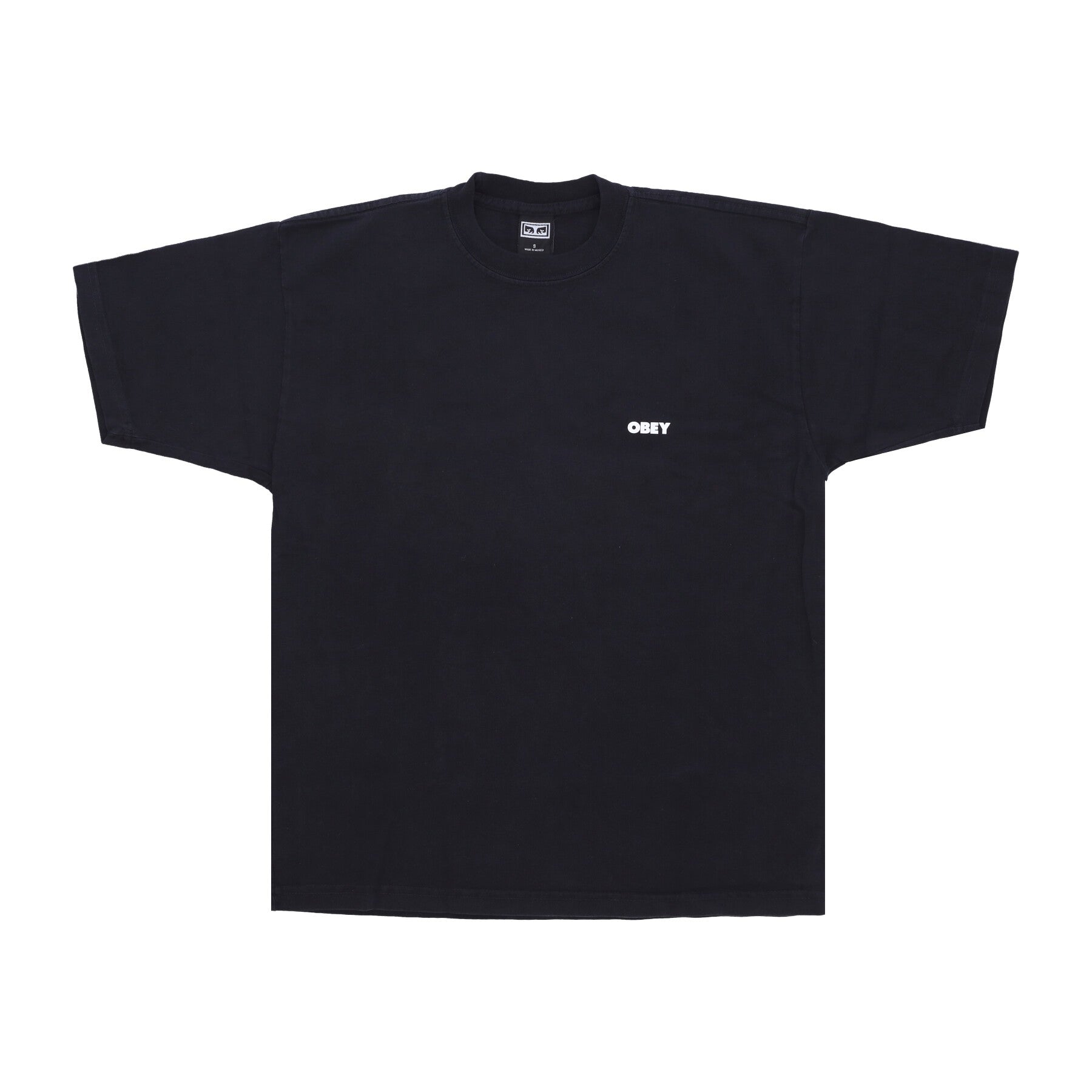 Obey, Maglietta Uomo Bold 3 Heavyweight Tee, Off Black