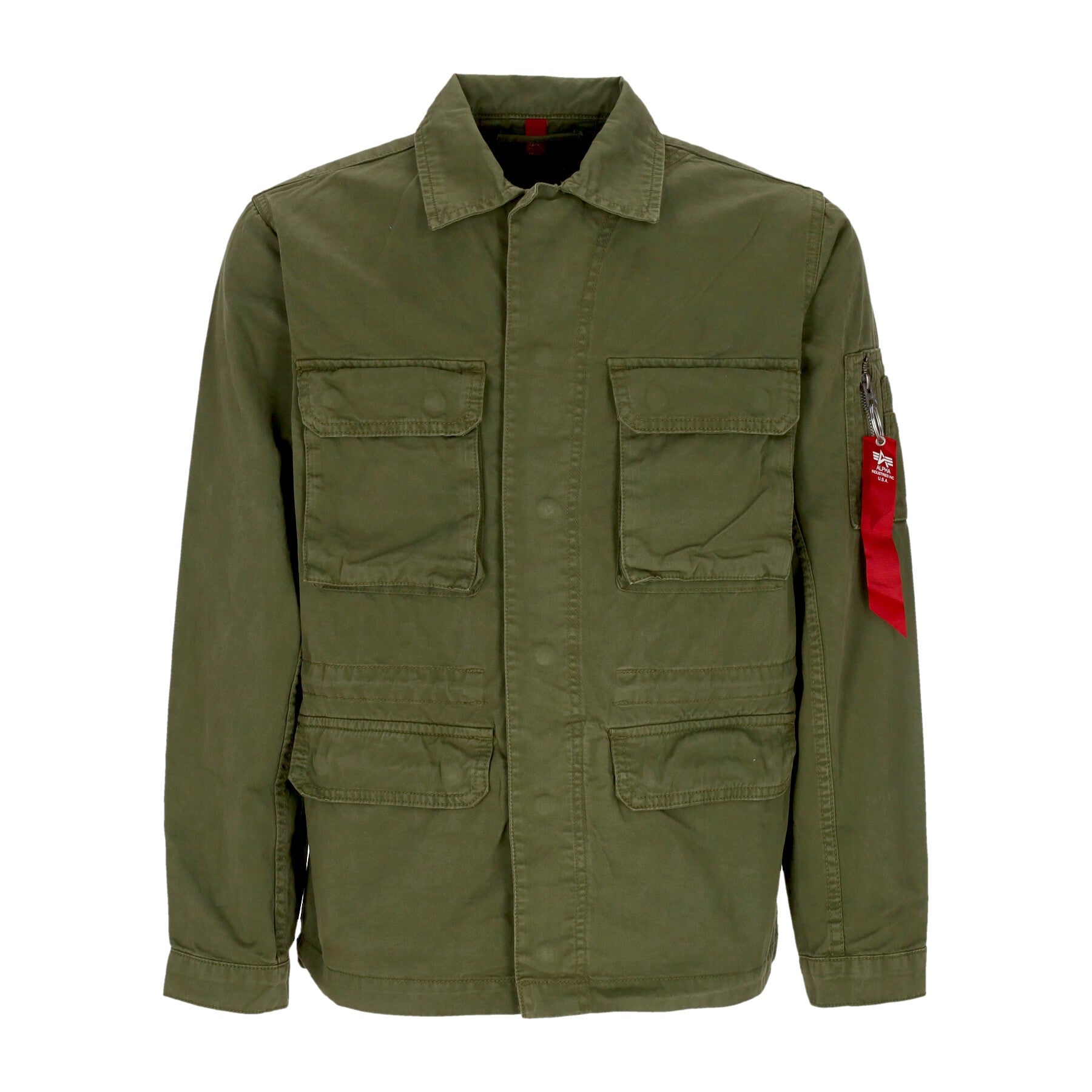 Alpha Industries, Giacca Workwear Uomo Field Jacket Lw, Dark Olive