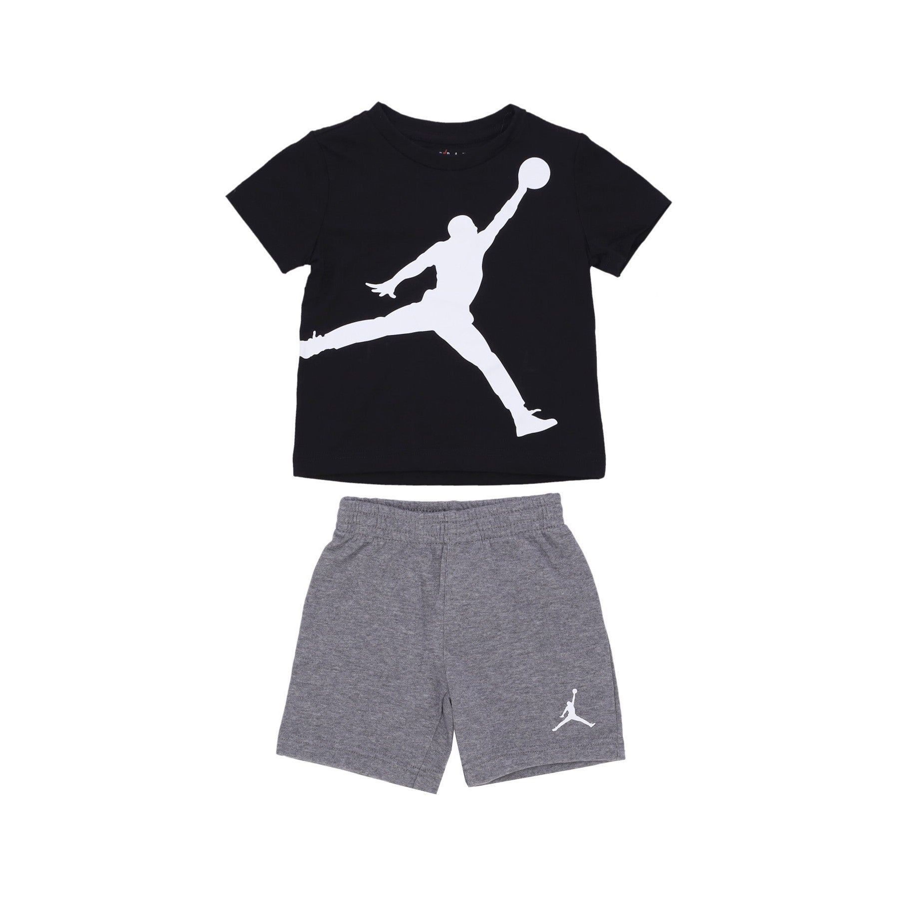 Set T-Shirt+Shorts Kinder Jumbo Jumpman Short Set Carbon Heather