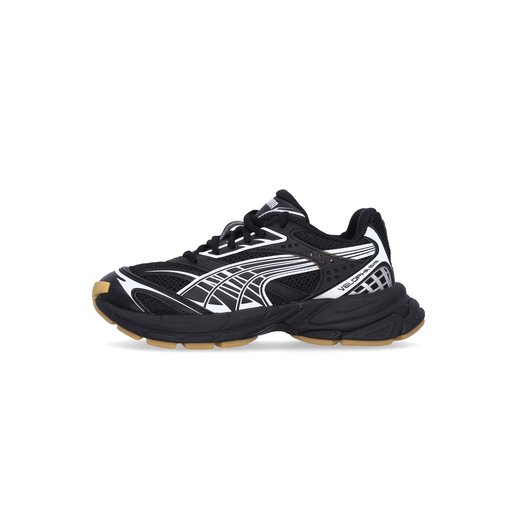 Puma, Scarpa Bassa Uomo Velophasis Technisch, Black/white