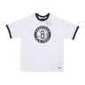 New Era, Maglietta Uomo Nba Team Logo Mesh Os Tee Bronet, White/black