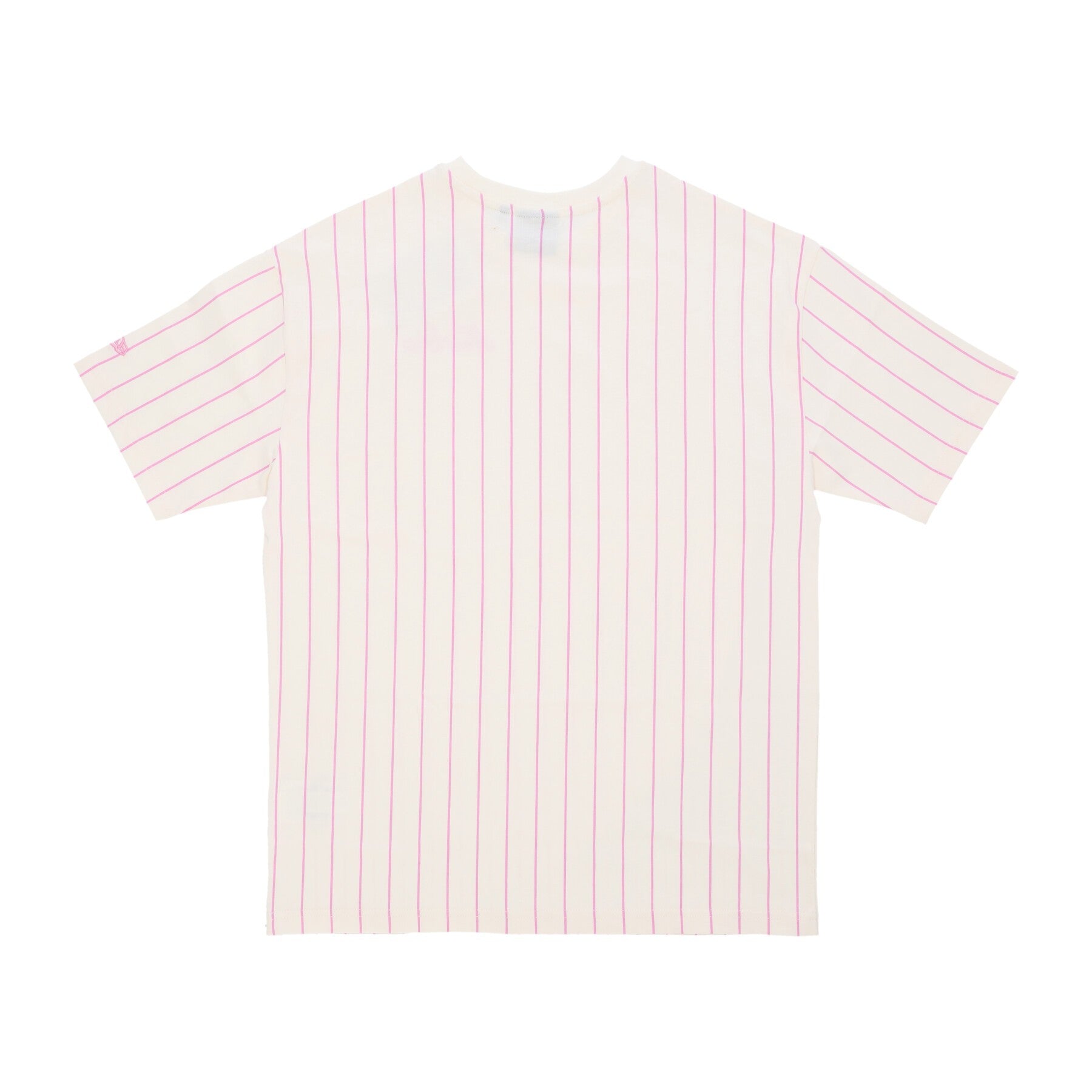 Maglietta Uomo Ne Pinstripe Os Tee Off White/wild Rose