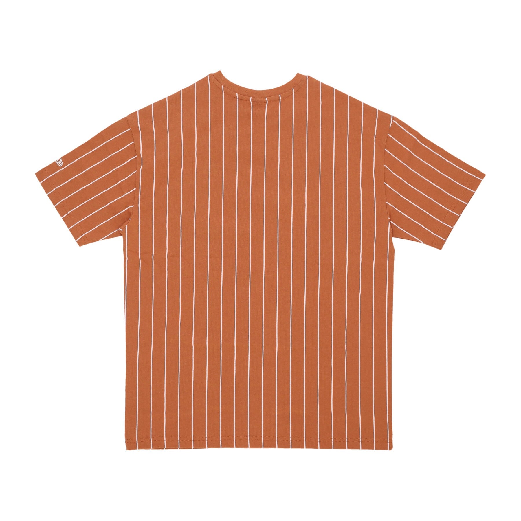 Maglietta Uomo Ne Pinstripe Os Tee Spring Toffee/white