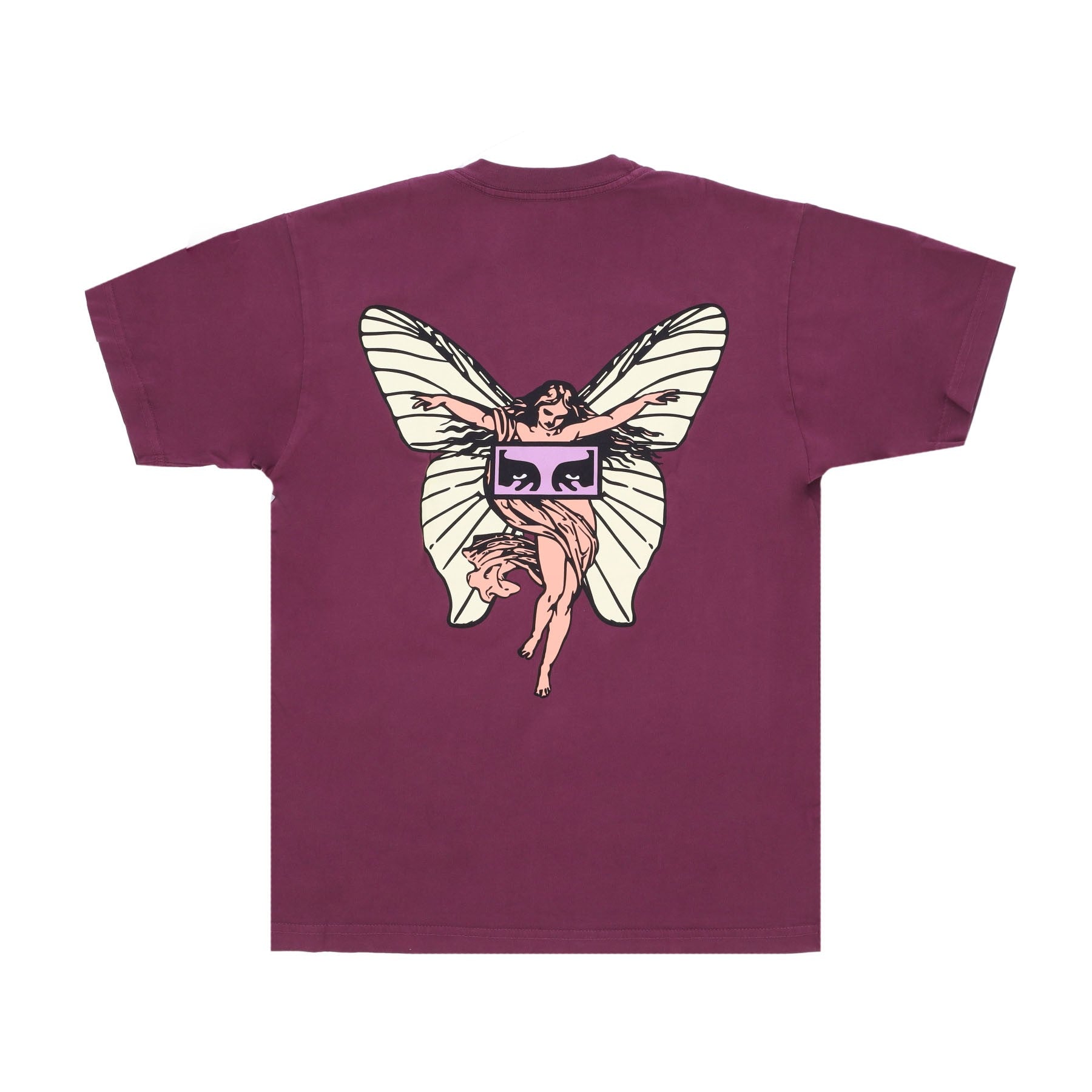 Maglietta Uomo Fairy Organic Tee Beetroot