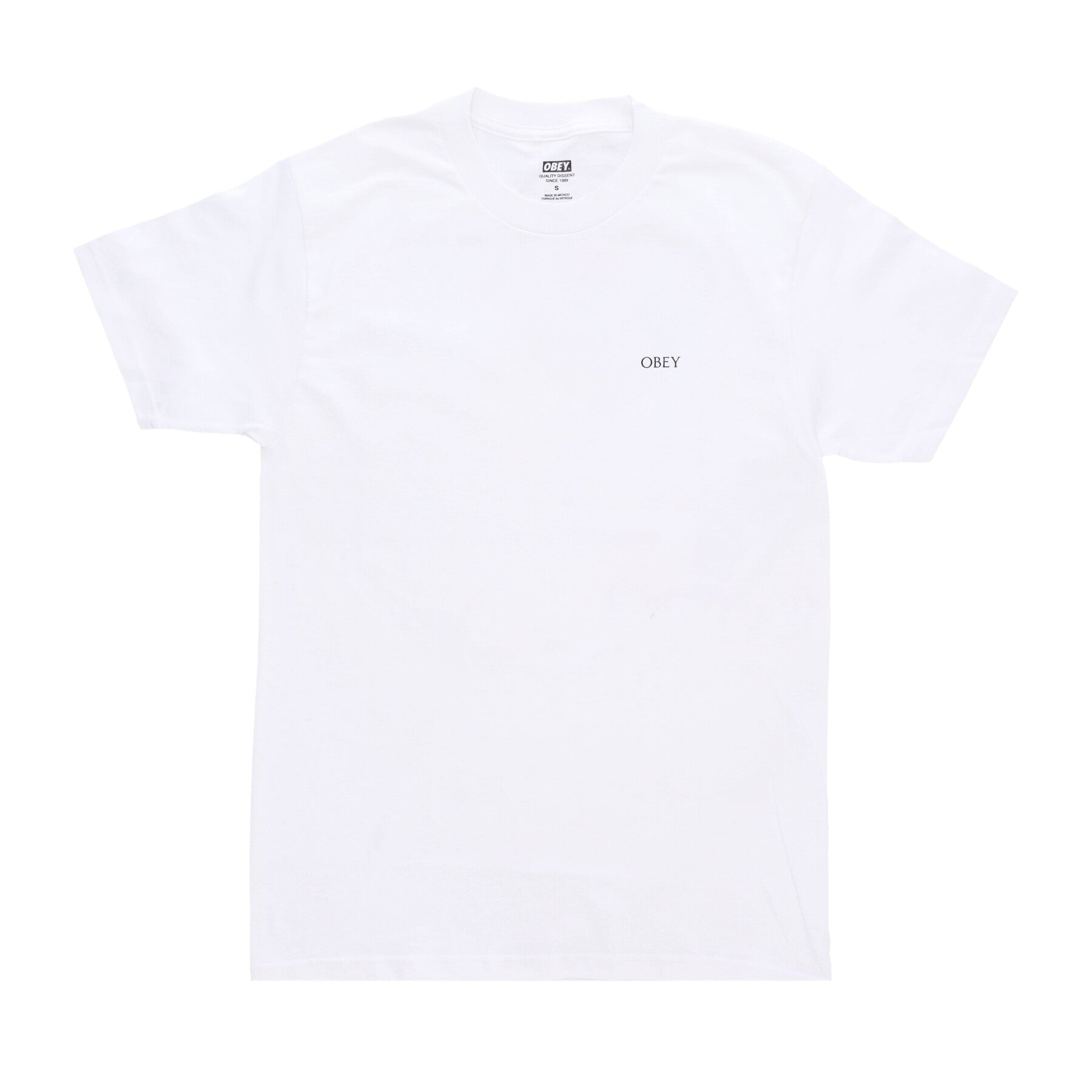 T -Shirt T-shirt de Peace Men Where Blue Classic White