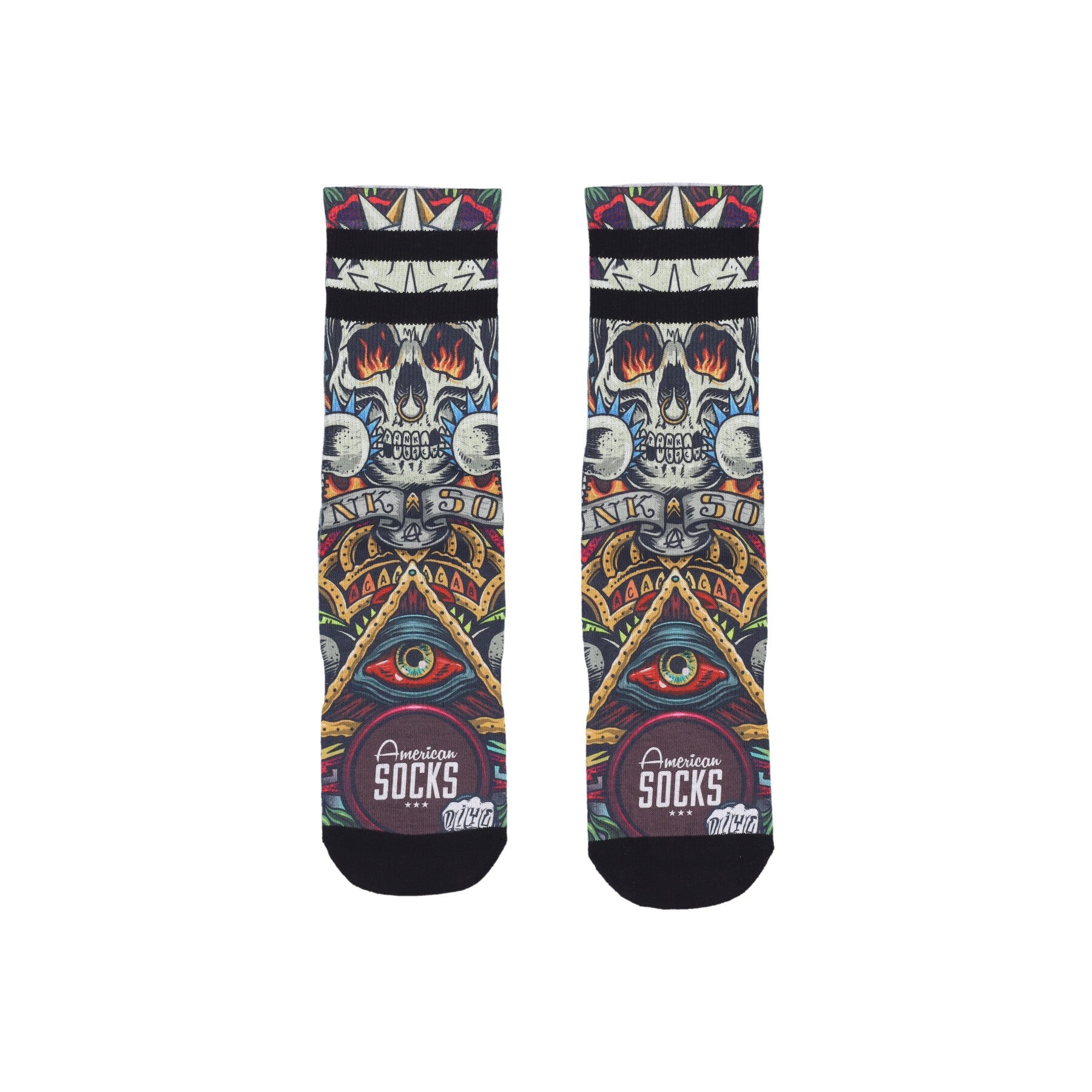 American Socks, Calza Media Uomo Signature Moshpit, Multi