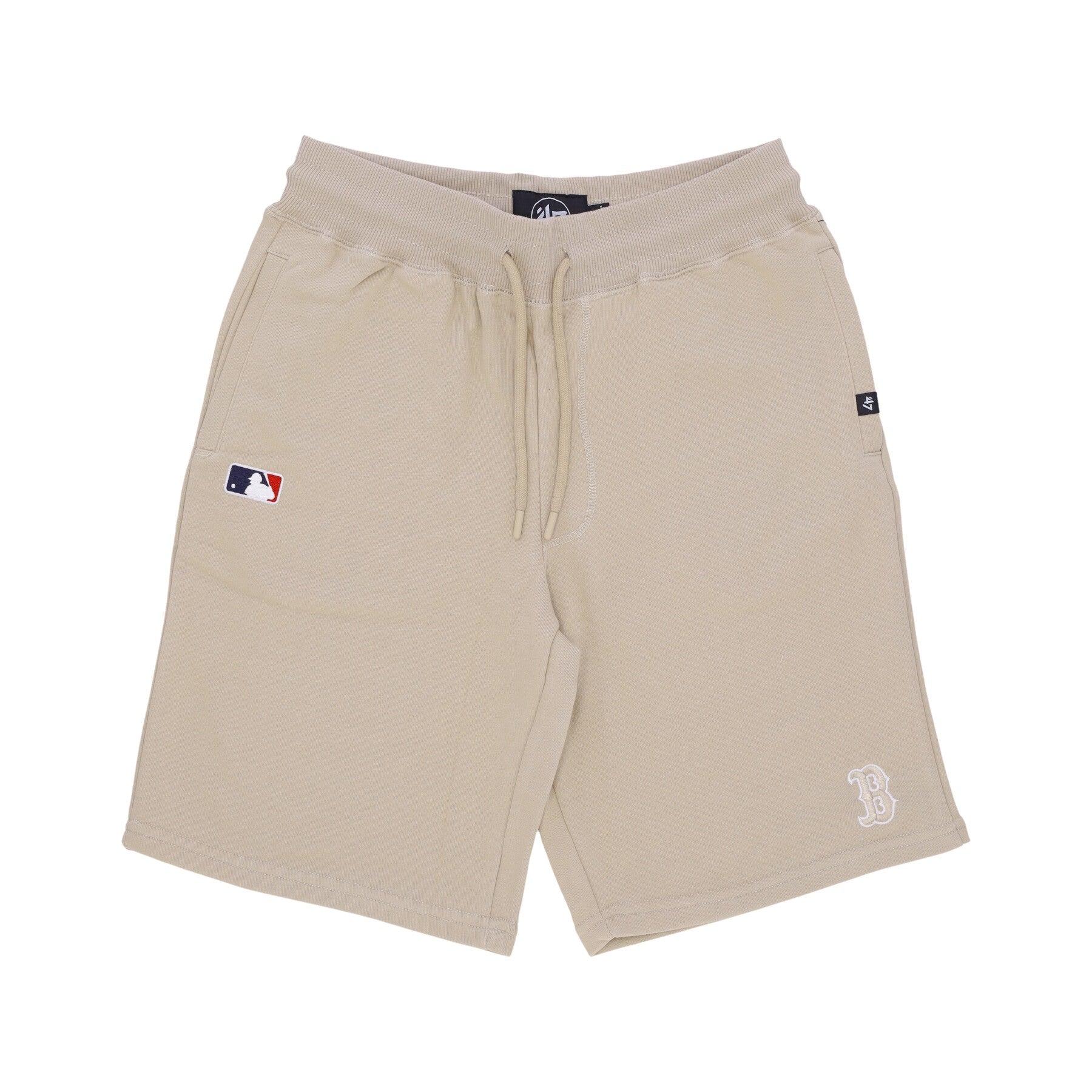 47 Brand, Pantalone Corto Tuta Uomo Mlb Lc Emb Helix Base Runner Shorts Bosred, Light Khaki