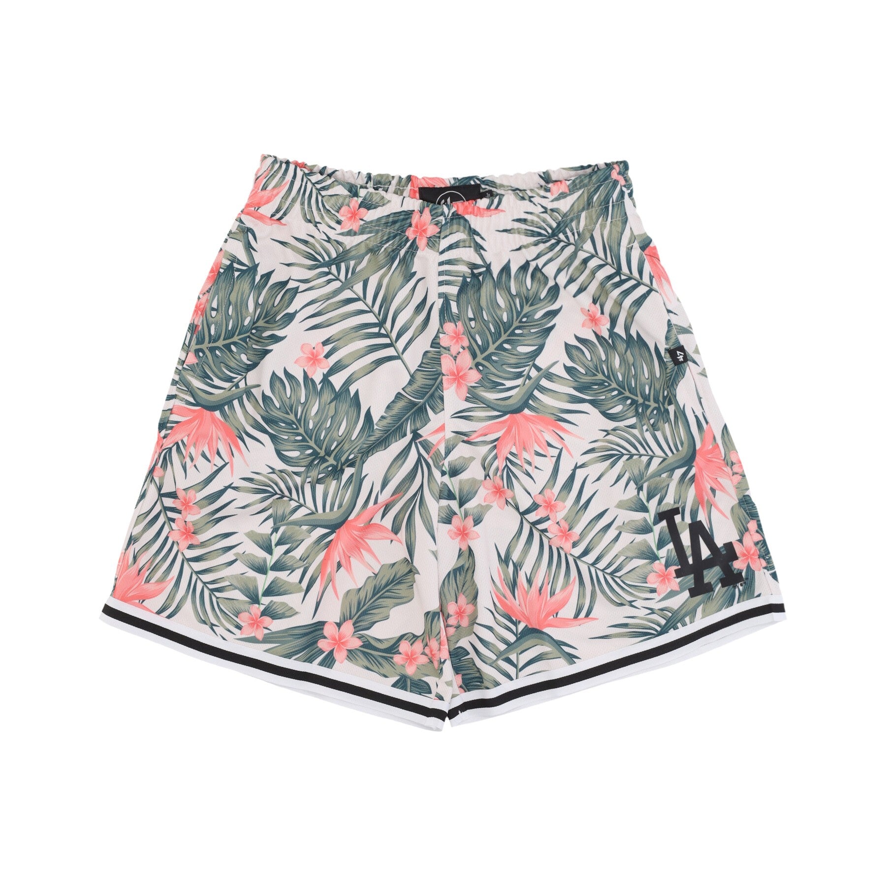 47 Brand, Pantaloncino Tipo Basket Uomo Mlb Floral Repeat Grafton Shorts Losdod, 