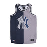 47 Brand, Canotta Tipo Basket Uomo Mlb Split Grafton Jersey Neyyan, Fall Navy